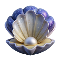 wonderful minimalist Single Seashell Cutout with Spiral Pattern authentic png