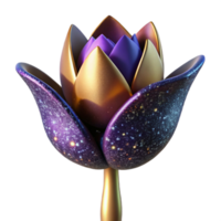 wonderful creative Single Tulip Front View Isolated Element high resolution png