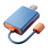magnificent rustic External hard drive with USB cable high resolution png