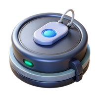 wonderful abstract Robot vacuum cleaner with charging dock high quality png