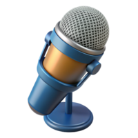 wonderful abstract Microphone, professional recording high resolution png