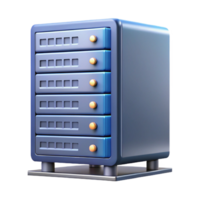elegant rustic Server rack, data center high quality png