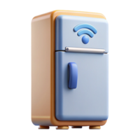 dramatic rustic Smart refrigerator, internet connected original png
