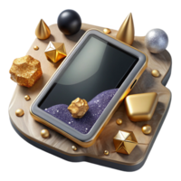magnificent classic Tablet Computer Top View Cutout authentic png
