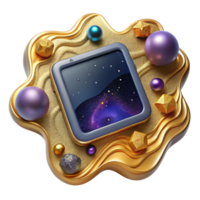 wonderful abstract Tablet Computer Top View Cutout exclusive png