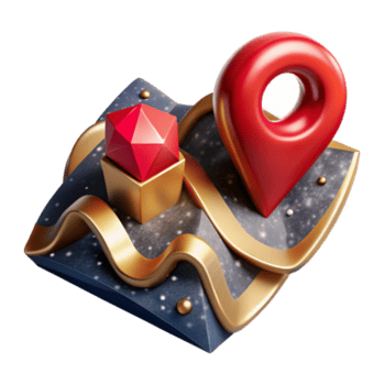 impressionante criativo vintage mapa com rota marcado dentro vermelho isolado elemento exclusivo png