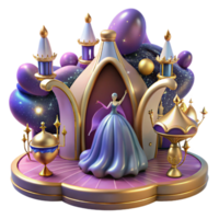 magnificent rustic Whimsical Waltz Ensemble Cutout with Soft Focus Lighting authentic png