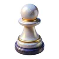 wonderful rustic White Chess Pawn Isolated Transparent professional png