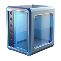 dramatic creative Computer case with transparent side panel authentic png