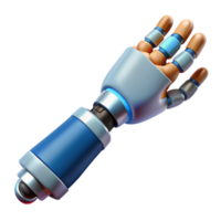 impressive classic Prosthetic arm with advanced functionality original png