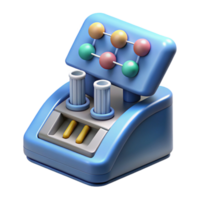 impressive rustic DNA sequencing machine analyzing genetic code high quality png