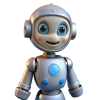beautiful abstract Robot character, neutral expression, authentic png