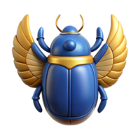 stunning rustic Scarab beetle, Egyptian symbol of rebirth original png
