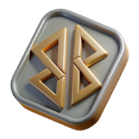 elegant rustic Norse Rune, ancient symbol genuine png