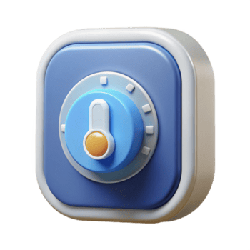 magnífico abstrato inteligente termostato, temperatura ao controle Prêmio png