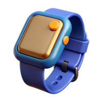 serene abstract Smartwatch with fitness tracker display high quality png