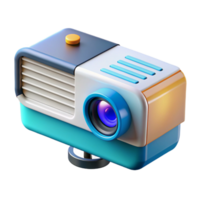 wonderful modern Projector displaying a presentation high resolution png