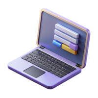 extraordinary vintage Laptop computer with coding software on screen genuine png