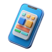 stunning rustic Smartphone displaying a mobile app interface detailed png