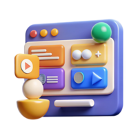 impressive minimalist conferencing software interface premium png