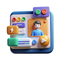 serene modern conferencing software interface high resolution png
