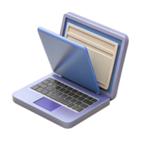 beautiful vintage Laptop computer with open lid displaying website homepage genuine png