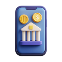 beautiful minimalist Financial technology mobile banking app authentic png