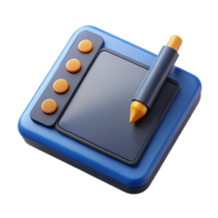 vibrant classic Graphic design tablet with pressure sensitivity exclusive png