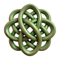 vibrant creative Celtic knotwork design high quality png