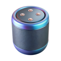 vibrant modern Smart speaker with touch controls genuine png