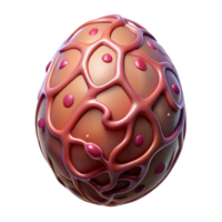 dramatic rustic Alien creature egg with pulsating veins original png