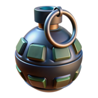 stunning classic Futuristic grenade with digital countdown timer original png