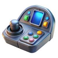 beautiful contemporary Spaceship cockpit control panel with illuminated buttons genuine png