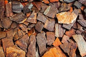 Marbled Rock Texture with Stunning Color Variations photo