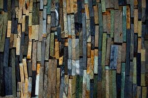 Polished Stones Creating a Beautiful Natural Texture photo