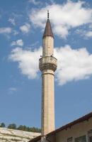 Minaret in Bakhchisaray palace photo
