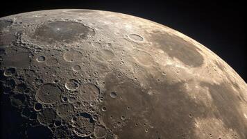 the moon is shown in this image photo