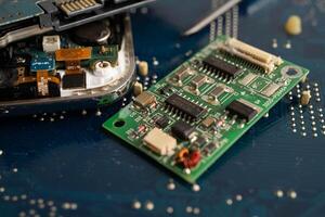 Repairing and upgrade mobile phone, electronic, computer hardware and technology photo
