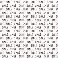 black-and-white text design creates a trendy and stylish background, perfect for digital prints, fabric, wrapping paper, branding vector