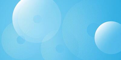Abstract backdrop blue modern background with circle elements vector