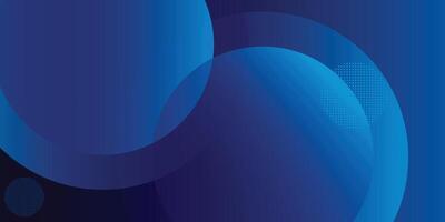 Abstract blue background with circles Vectors illustration