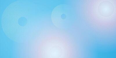 Gradient abstract glowing background with circular line patterns. illustration. vector