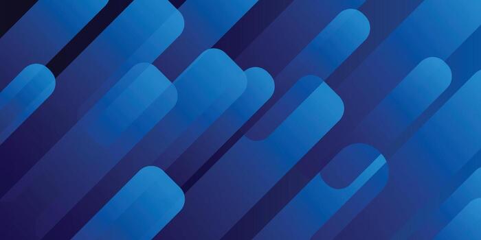 Abstract blue background with diagonal lines. Dynamic shapes composition. Vectors illustration