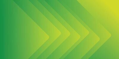 Minimal yellow and green geometric cubes background. Dynamic shapes composition. Vectors illustration