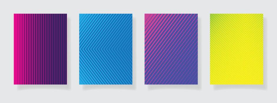 stock abstract geometric design background with diagonal line texture for business brochure cover design vector