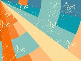 vintage retro background color full vector