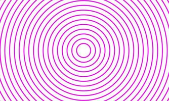Vibrant magenta concentric circles on white background vector