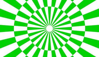 Bright green and white radial burst pattern with geometric rays for abstract backgrounds visual effects and dynamic graphic design vector