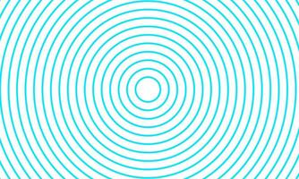 Turquoise concentric circles with geometric optical illusion effect vector