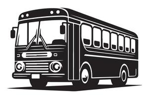 Detailed School Bus Graphic for Educational Projects vector